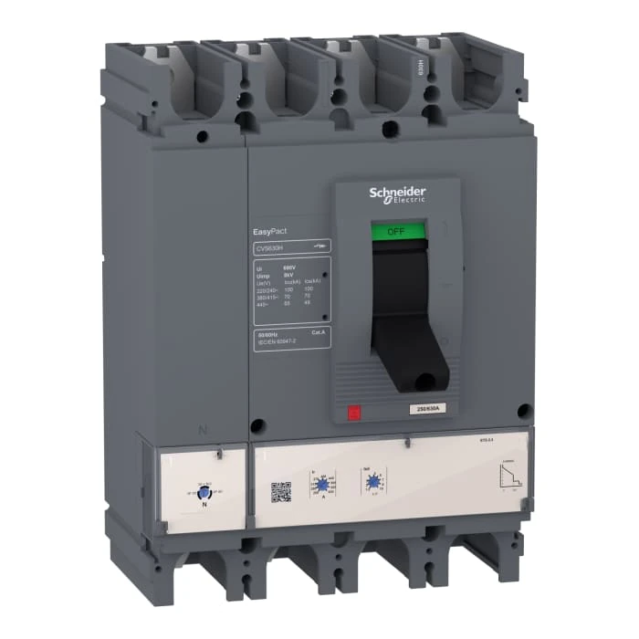 Schneider Electric LV563516 EasyPact CVS630H ETS 2.3 70kA 4P 4D