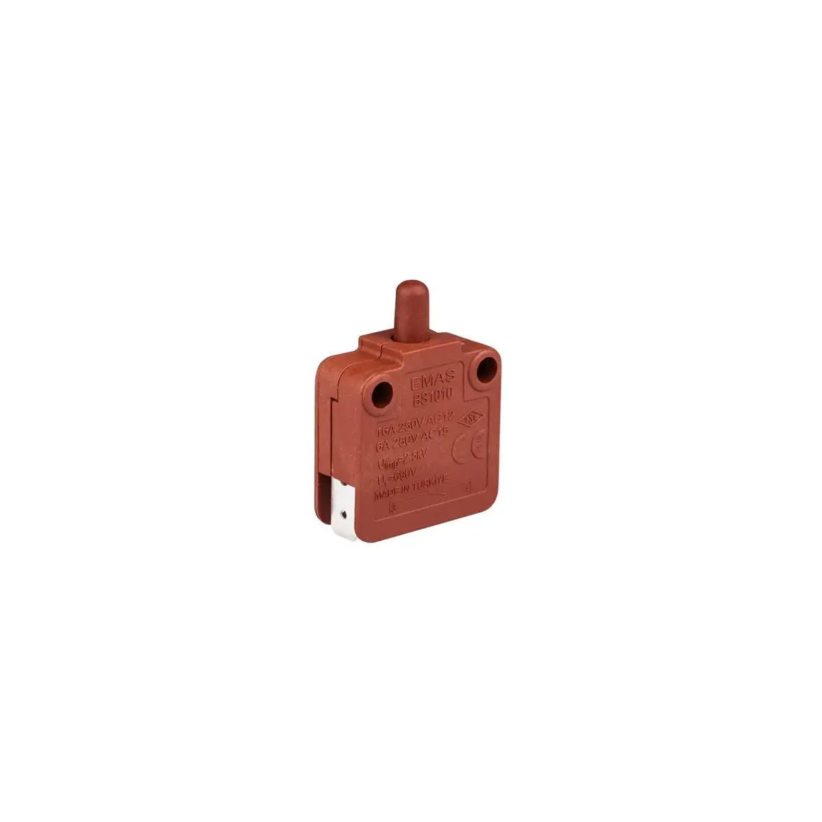 Emas Snap-Action 1NO BS Series Push Button Switch BS1010