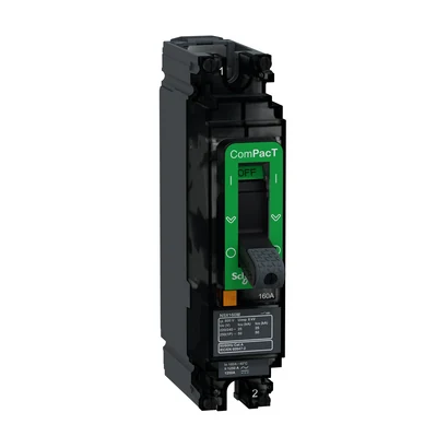 Schneider Electric C16M1TM160 DC Circuit Breaker NSX160M 160A 1P 36KA AC/DC