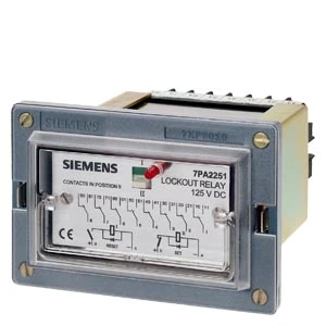 Siemens 7PA2231-0 Koruma Sistemi Yardımcı Cihazı 10 Amper sürekli akım taşıma kapasitesi Ön yüzünde IP50 seviyesinde koruma