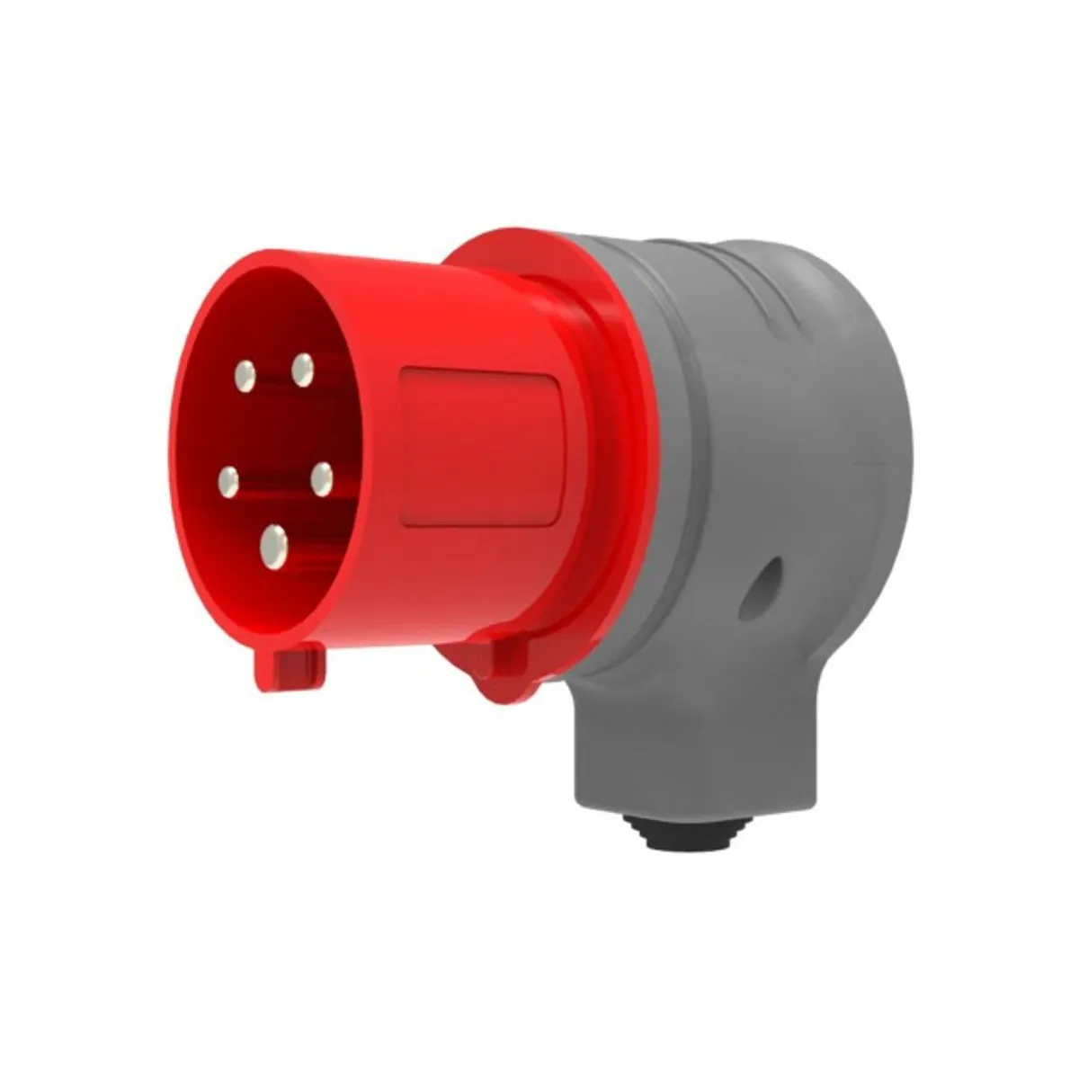 Bemis BC1-1505-2080 CEE 90° Eğik Enversör Döner Fiş 16 A 3P+E+N IP44