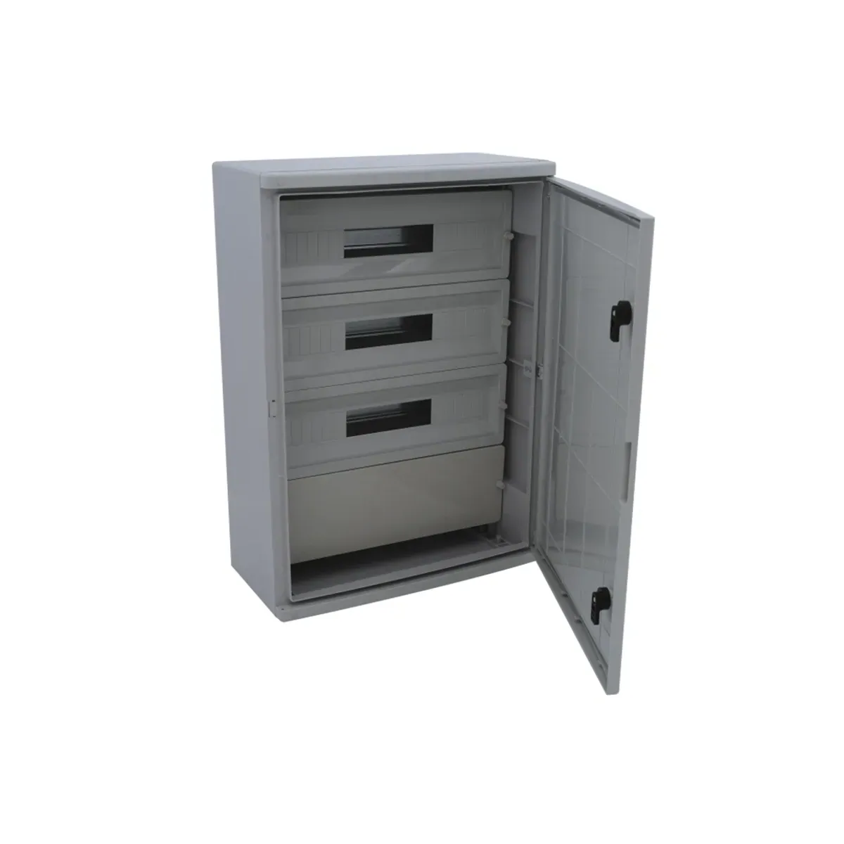 Çetinkaya 40x60x20 Pako Şeffaf Kapaklı ABS Pano 3x17+1 ÇP 5165