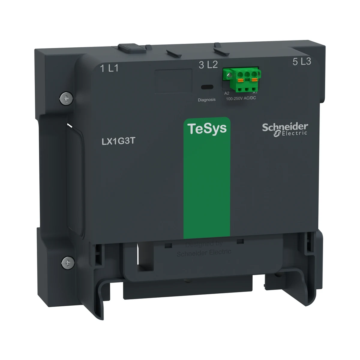 Schneider Electric LX1G3TKUEN 3-Pole TeSys G630 / 800 for 100-250 V AC/DC Coil