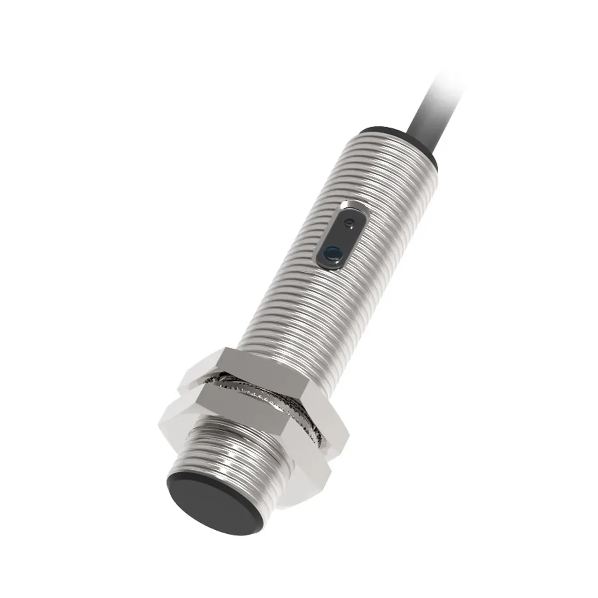 Lanbao PR12T-TM10DPR-E2 10mt Algılama, Çıkış PNP NO+NC, Çap M12 Karşılıklı Metal Fotosel