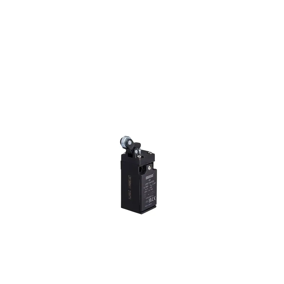 Emas Plastic Body Metal Roller Crank Snap-Action 1NO+1NC Limit Switch 14mm L3K13MIM411
