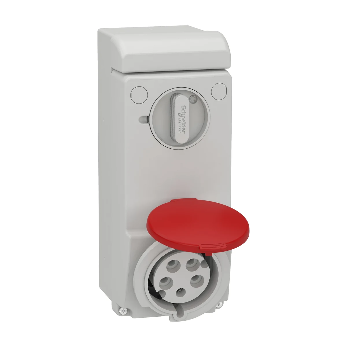 Schneider Electric 83046 4 x 32, three-phase, 3P+T IP44 Wall Socket