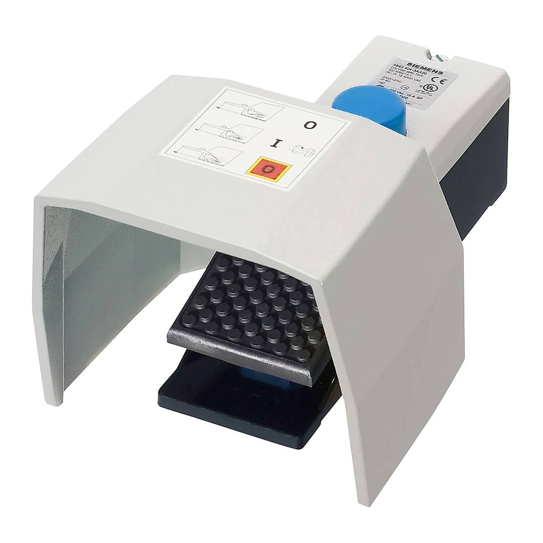 Siemens 3SE2924-3AA20 Control Push Button Metal-Guarded Single Foot Pedal Suitable for 13850 (2NO+2NC)