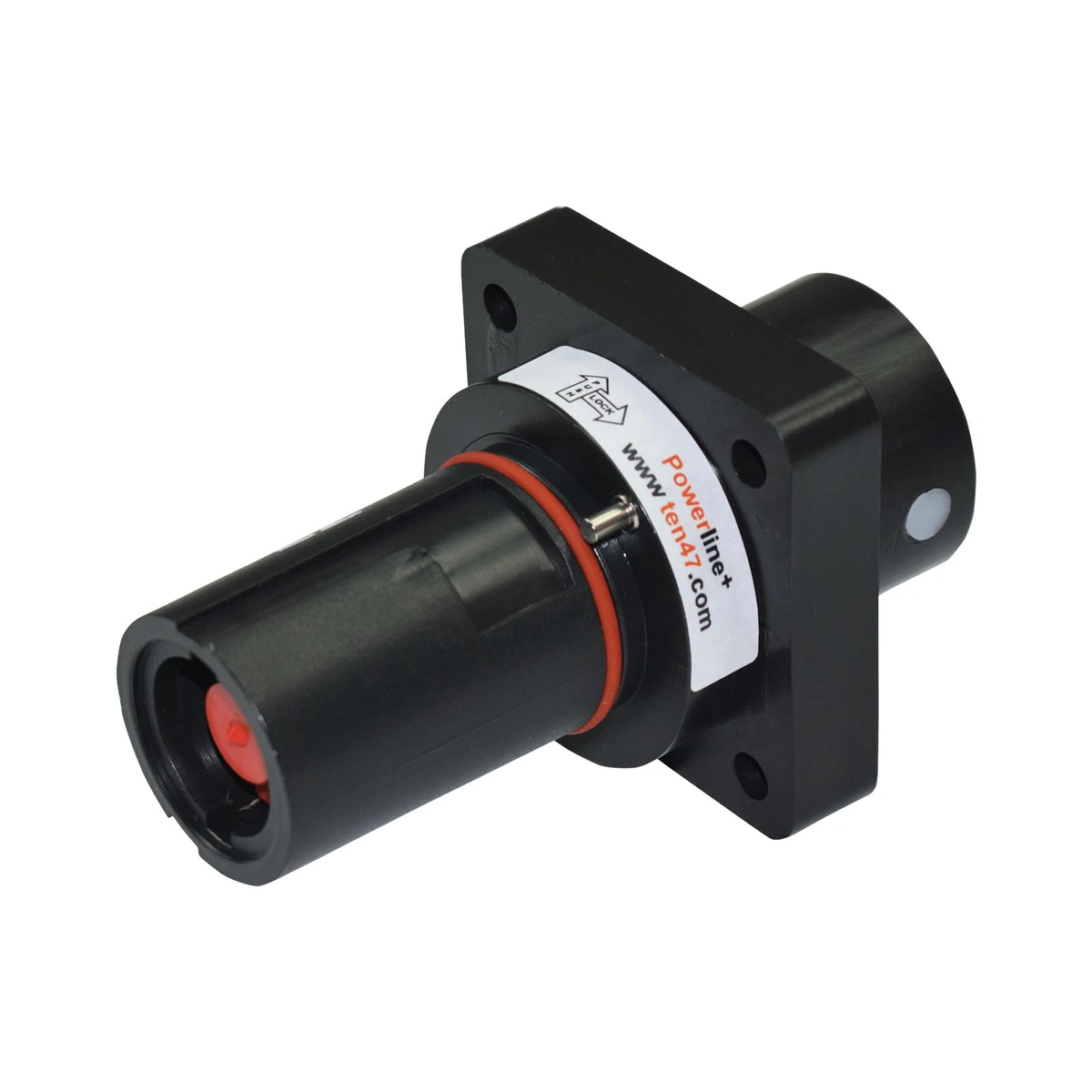 TP Elektrik 52-SPD 2 BK T8 1x750A Machine Plug (300 mm2), IP 67, Black