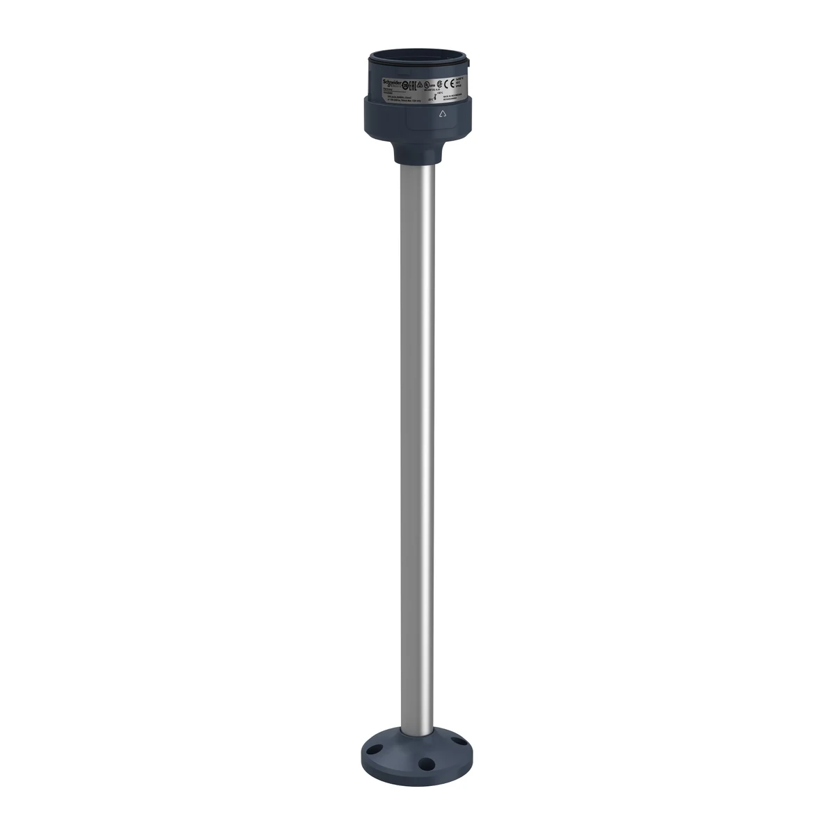 Schneider Electric XVUZ400 Fixing Plate, 400 mm Post, Black