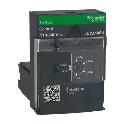 Schneider Electric LUCA1XFU TeSys U Standart Kontrol 0.35-1.4A 110-220VAC/DC — üretici katalog görseli