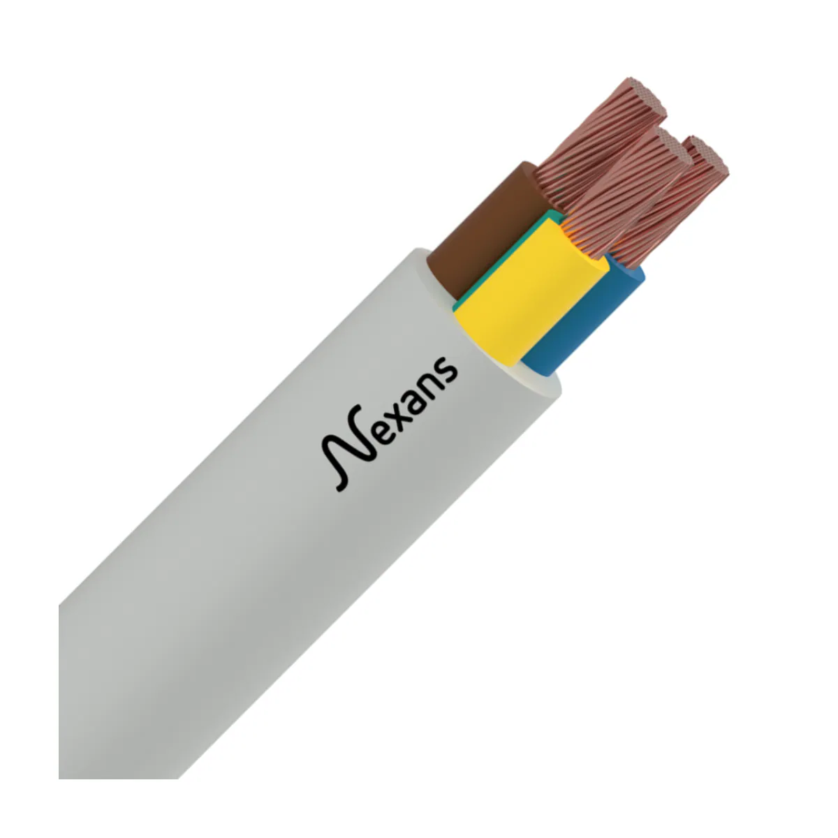 Nexans TTR 3x4 mm2 H05VV-F Siyah Kablo üretici ürün ailesi görseli