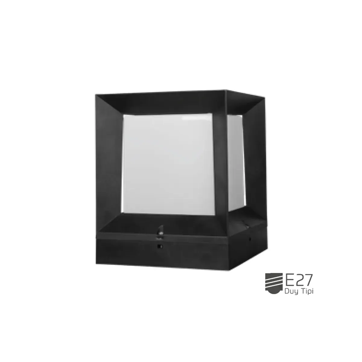 Begonya Model Cube Type Curb-Mounted Garden Luminaire