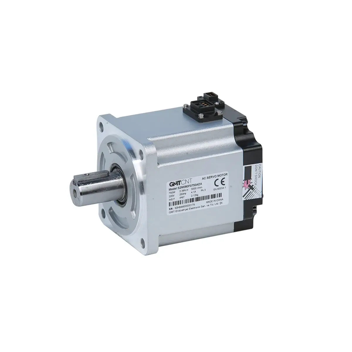 GMT S2M080F0750ADX Servo Motor, 750 W, without Brake