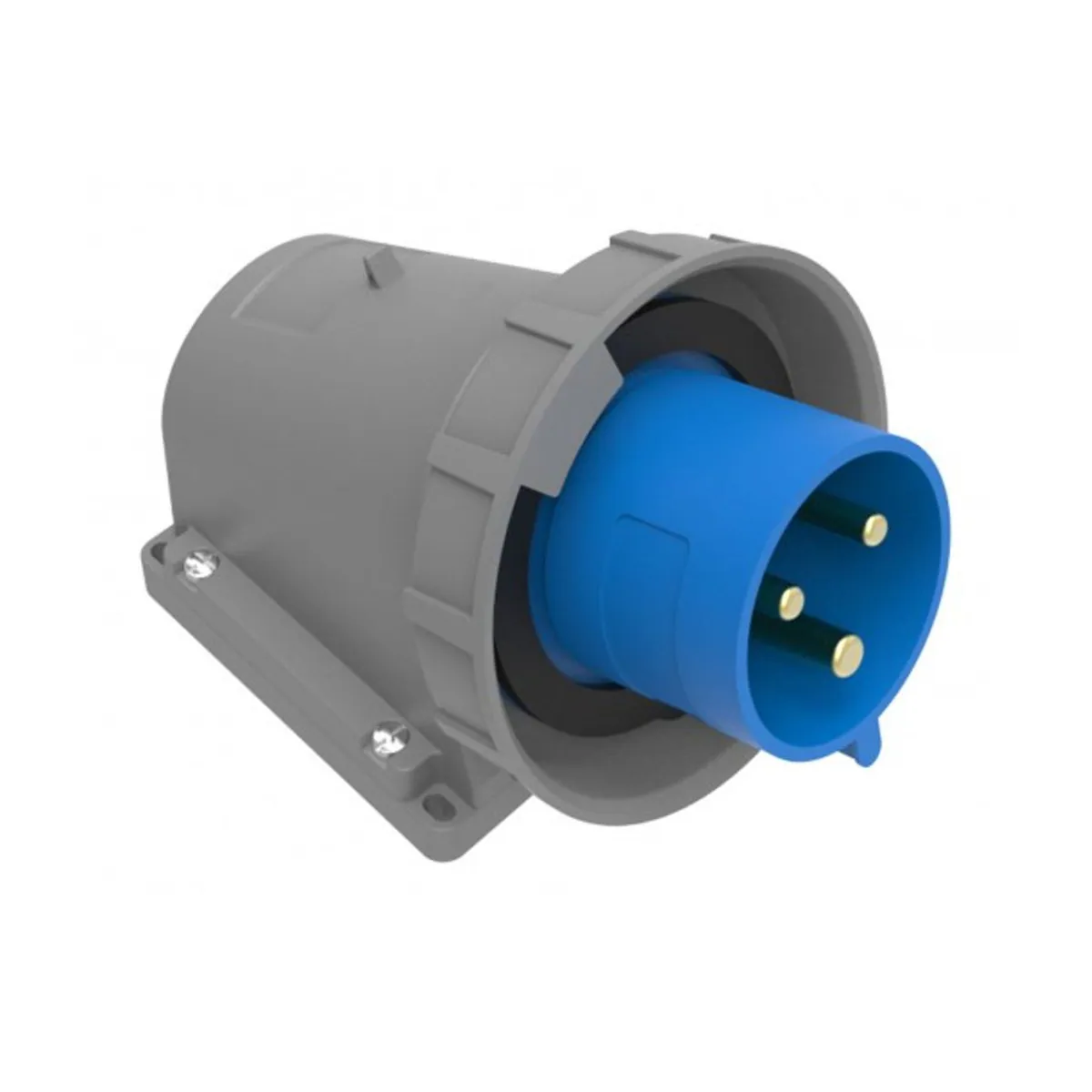 Bemis BC1-3403-7236 CEE 90° Angled Wall Plug 32 A 2P+E IP67