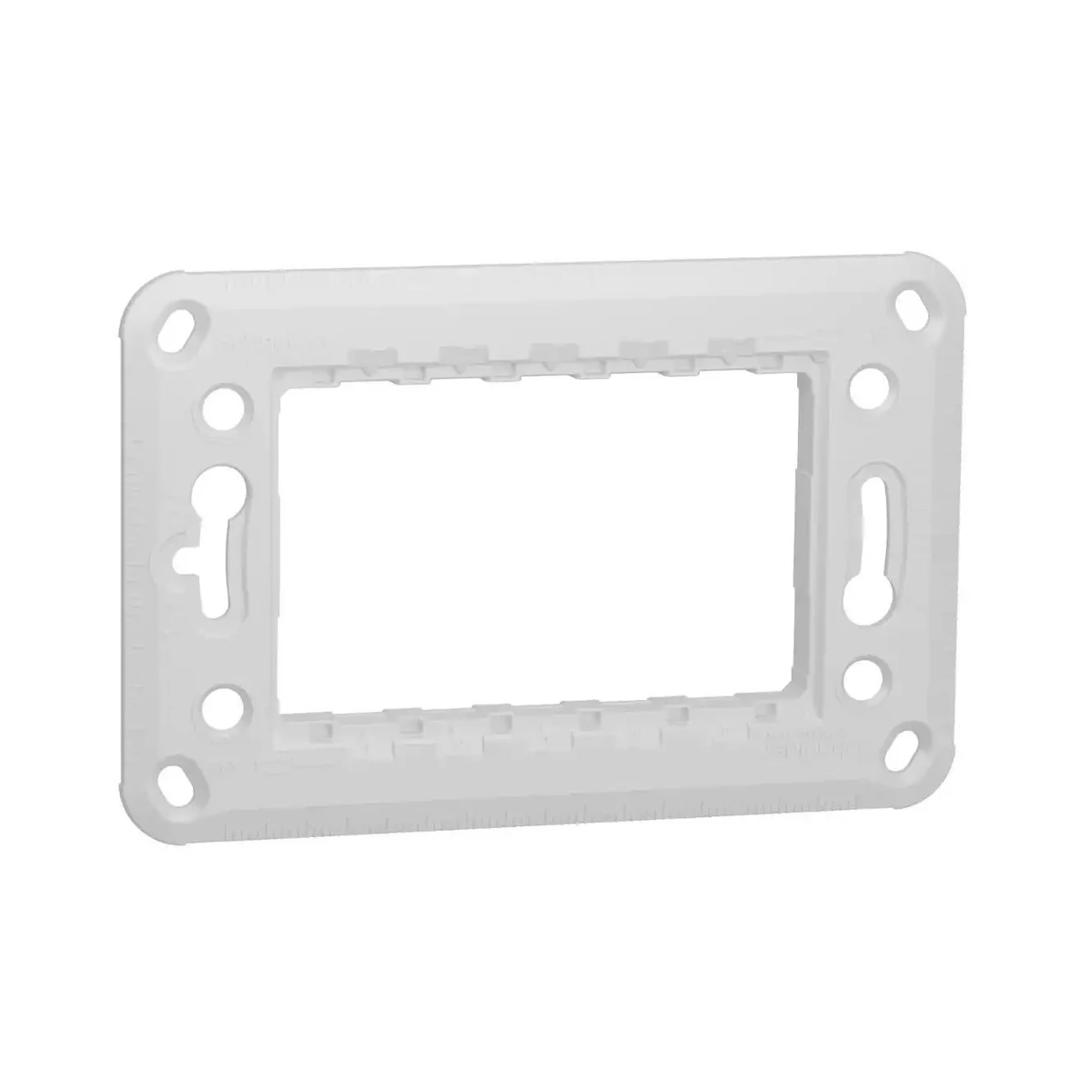 Schneider Electric NU7103P Yeni Unica, Plastic Mounting Plate 3 module