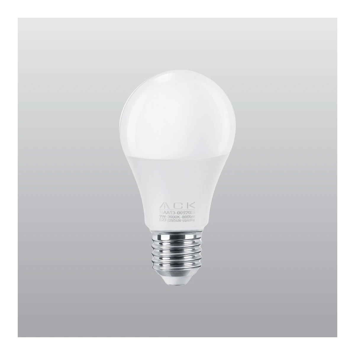 ACK AA13-00920 LED Bulb 9W E27 3000K