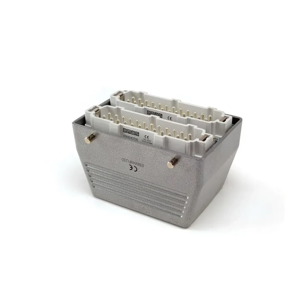 Emas Metal 48 Contact Extension Type Plug 16A Top Entry Multi-Contact EBM48FU30