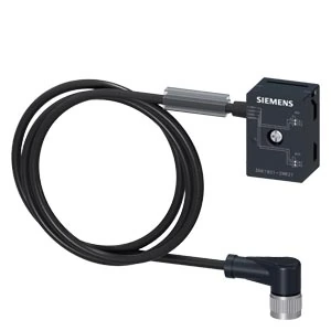 Siemens 3RK1901-2NR21 AS-Interface Communication Equipment AS-I and Uaux / M12 branching element with 1m cable