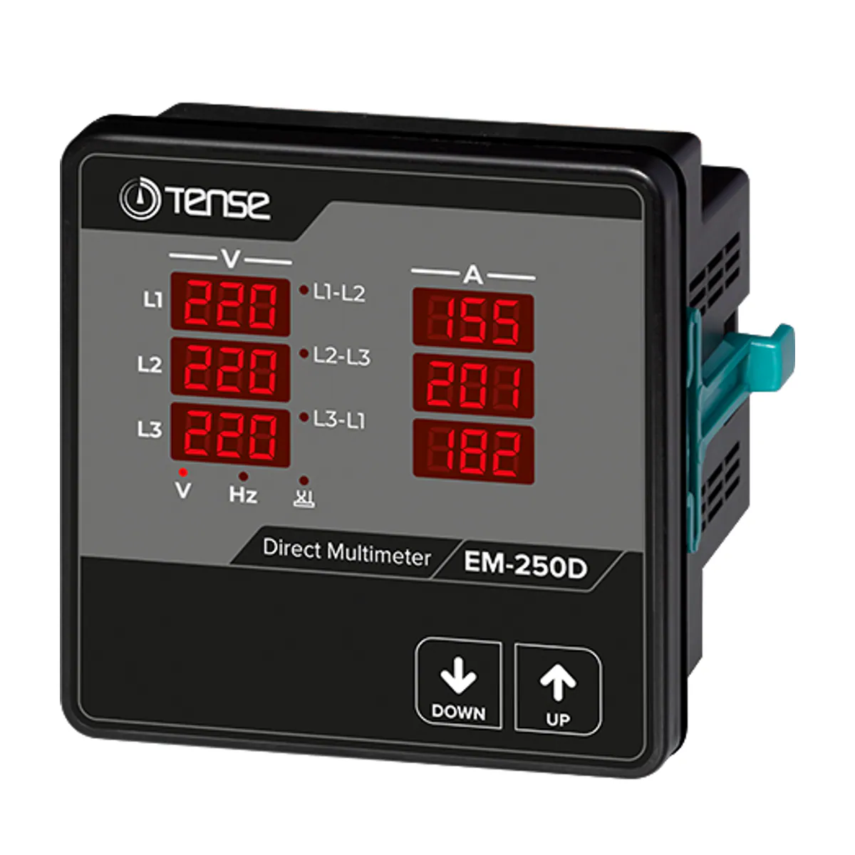 Tense EM-250D Multimetre, 96 x 96 mm pano tipi