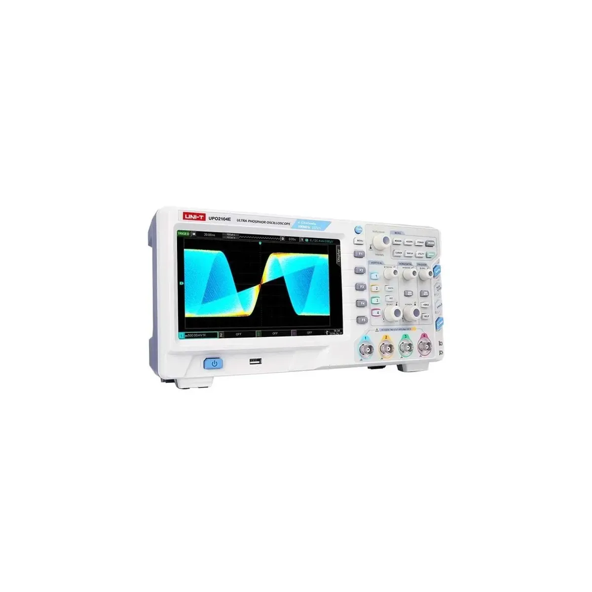 Unit UPO2104E 100MHz Four-Channel Phosphor Display Benchtop Oscilloscope