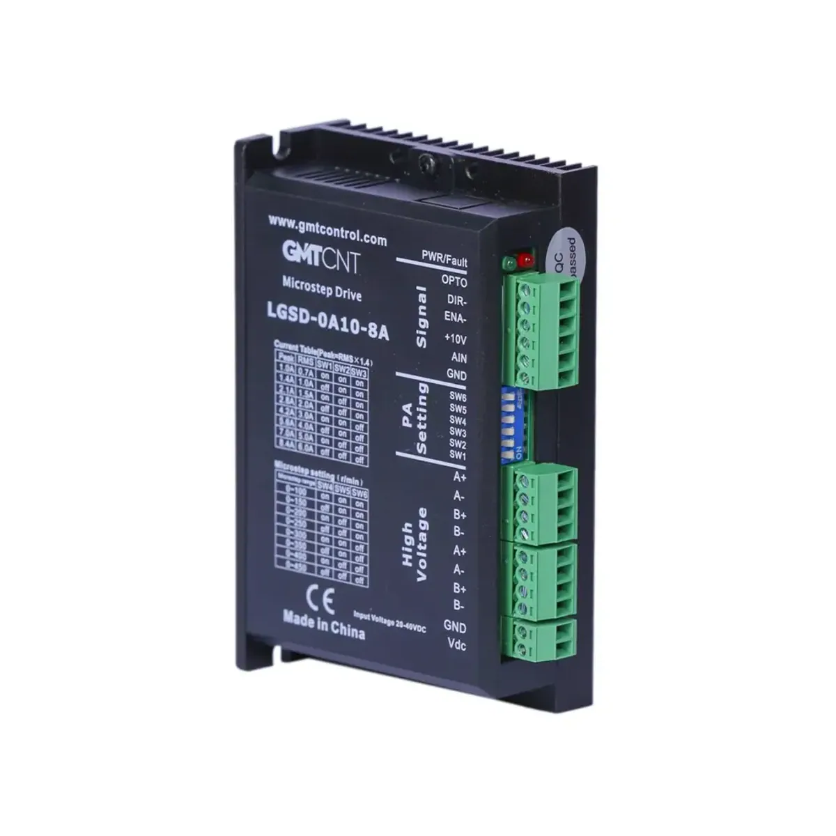 GMT LGSD-0A10-8A Step Motor Sürücüsü (üretici ürün görseli)