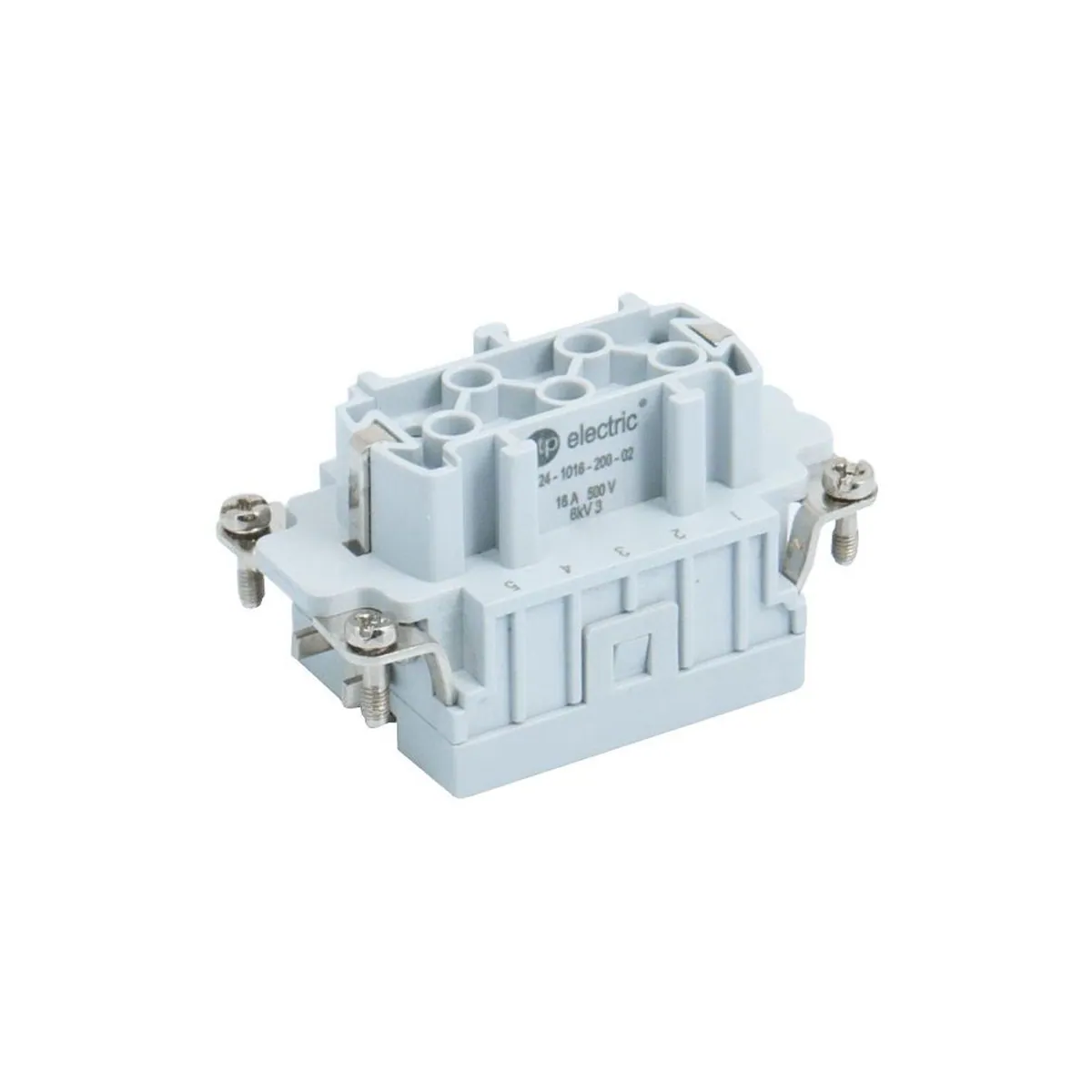 TP Elektrik 24-1016-200-02 10x16A Multi-Contact Socket Insert - Spring Connection (1-10), IP 65