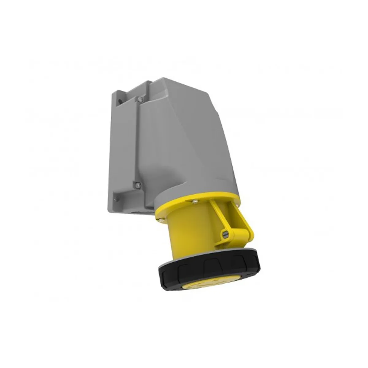 Bemis BC3-4303-7535 CEE 90° Angled Wall Socket 63 A 2P+E IP67