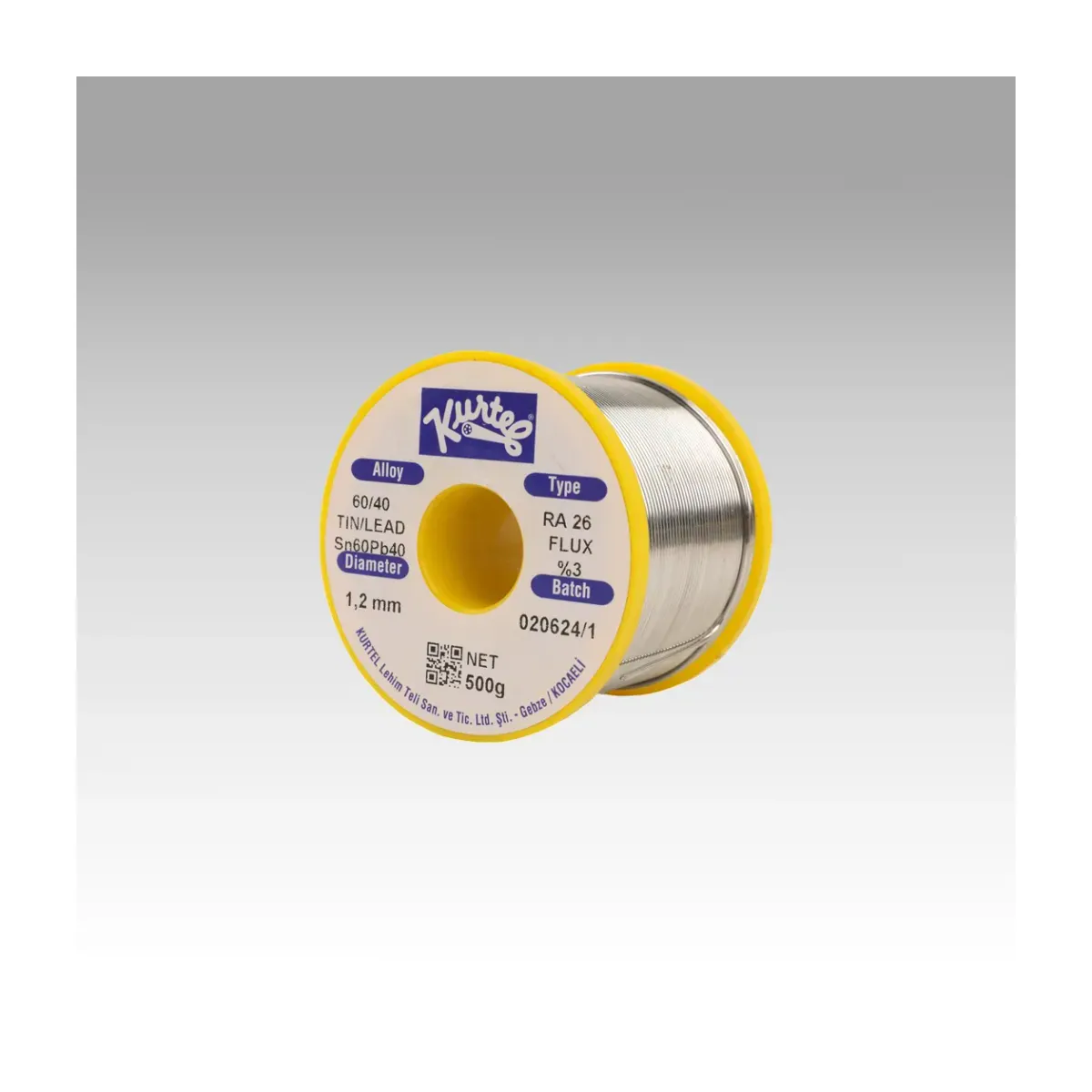 Kurtel Solder Wire 60/40 1.20 mm 500 g Spool