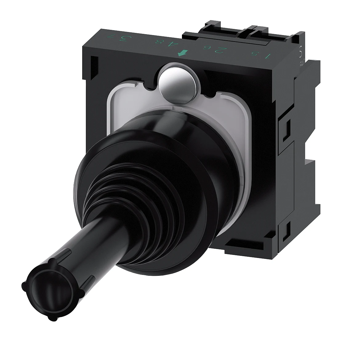 Siemens 3SU1100-7AD10-1NA0 Control Push Button Without mechanical locking, 2-way, vertical, plastic 2NO