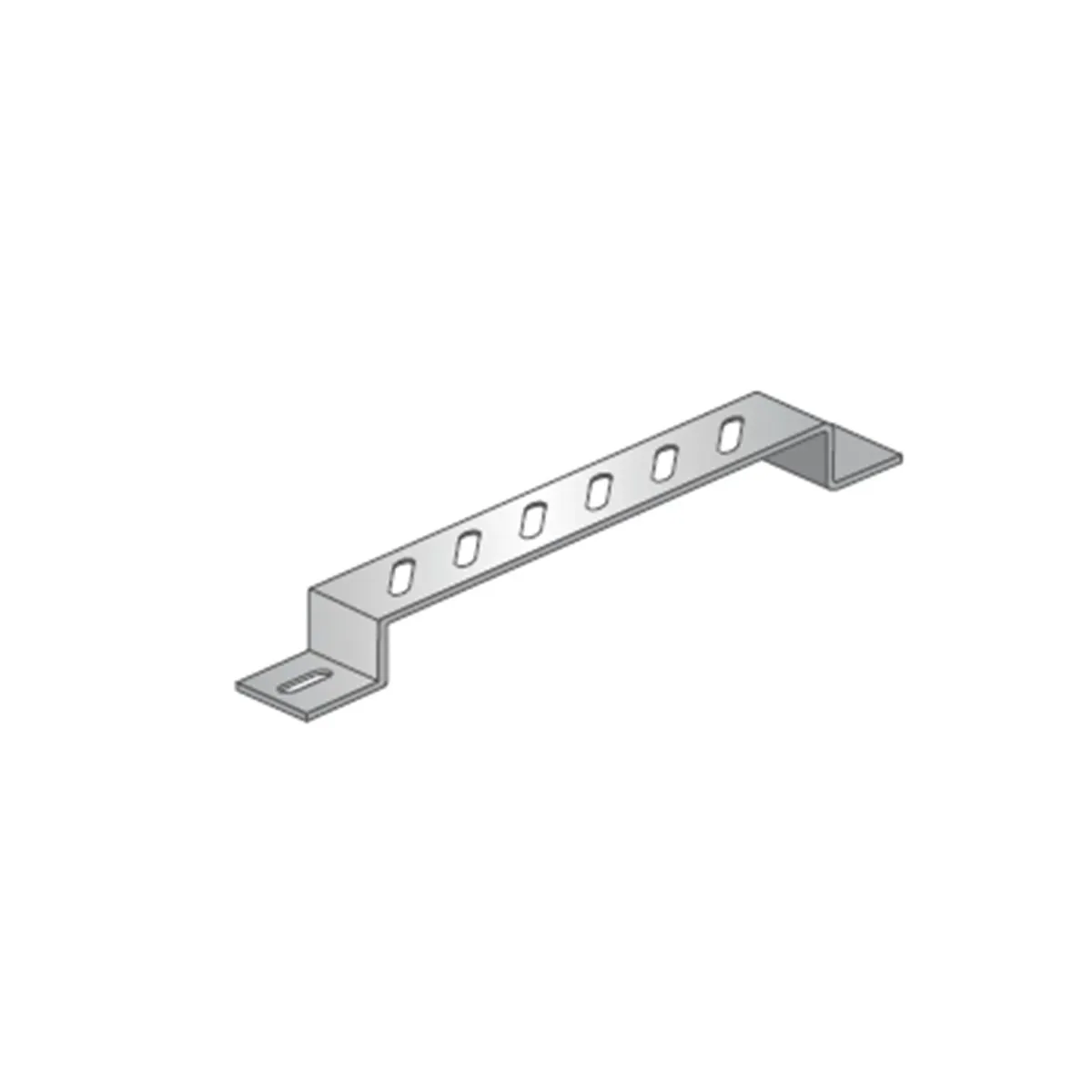 UKS Omega Mounting Element 40x40x600x2.0mm Pre-Galvanized