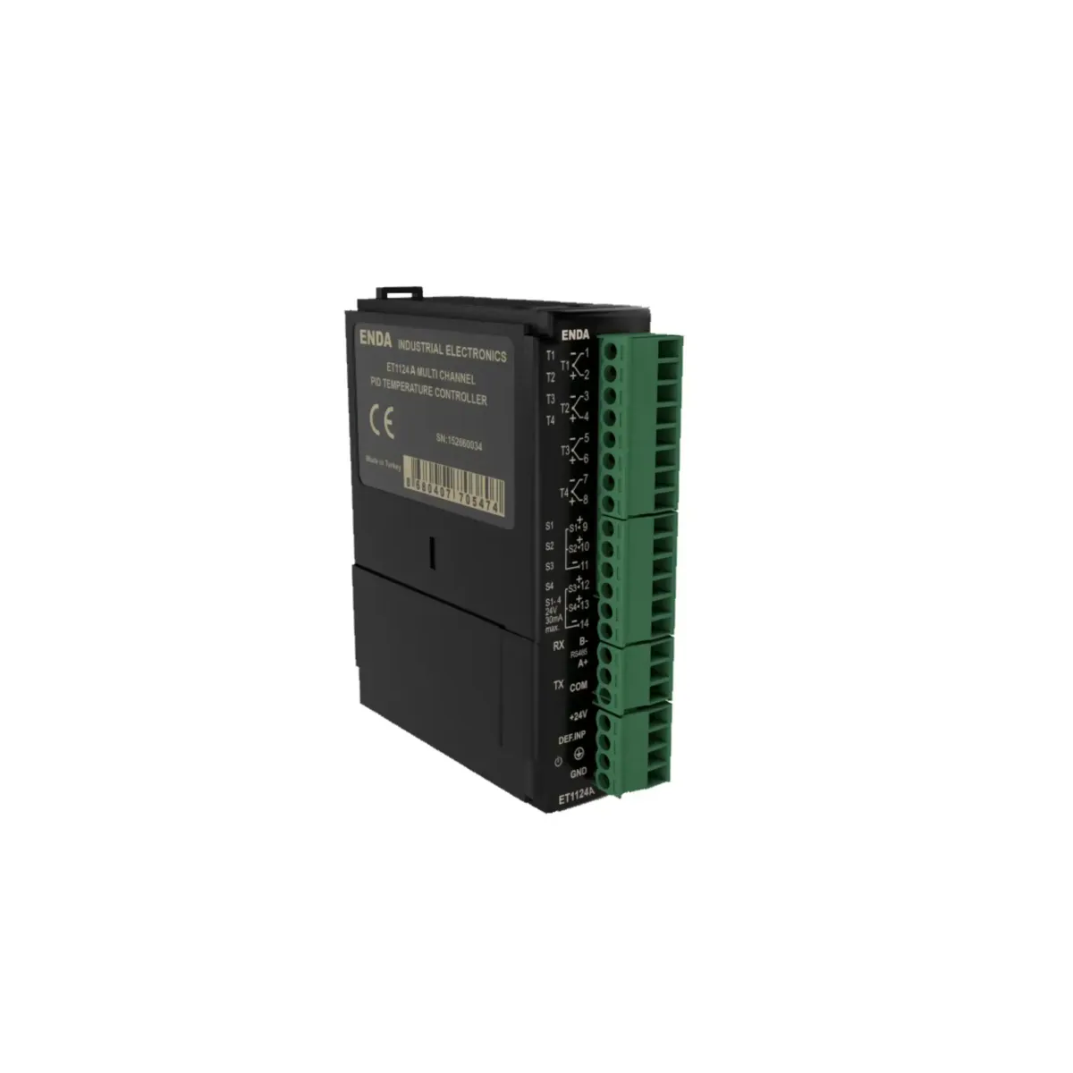 Enda ET1124A Modular PID Temperature Controller 24V DC, RS485 ModBus