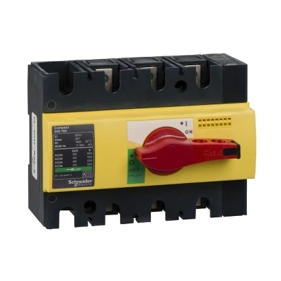 Schneider Electric 28928 ComPacT, yellow-red, safety load disconnector, INS160