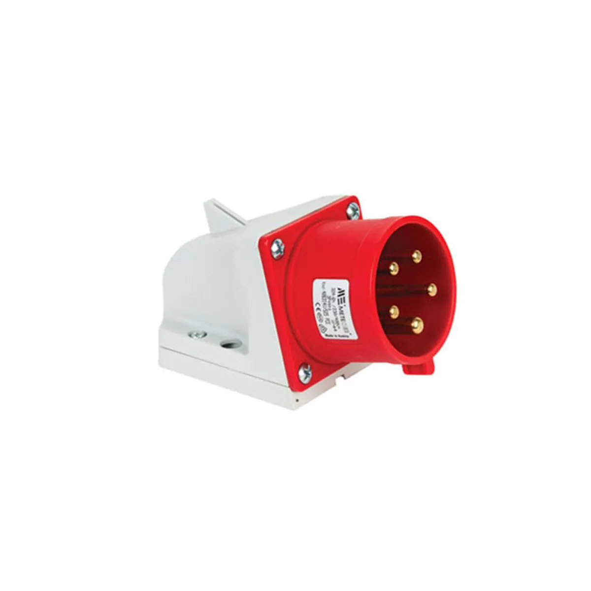 PCE 406314V 5x32A Duvar Fiş Eğik Gövdeli IP44 Vidalı