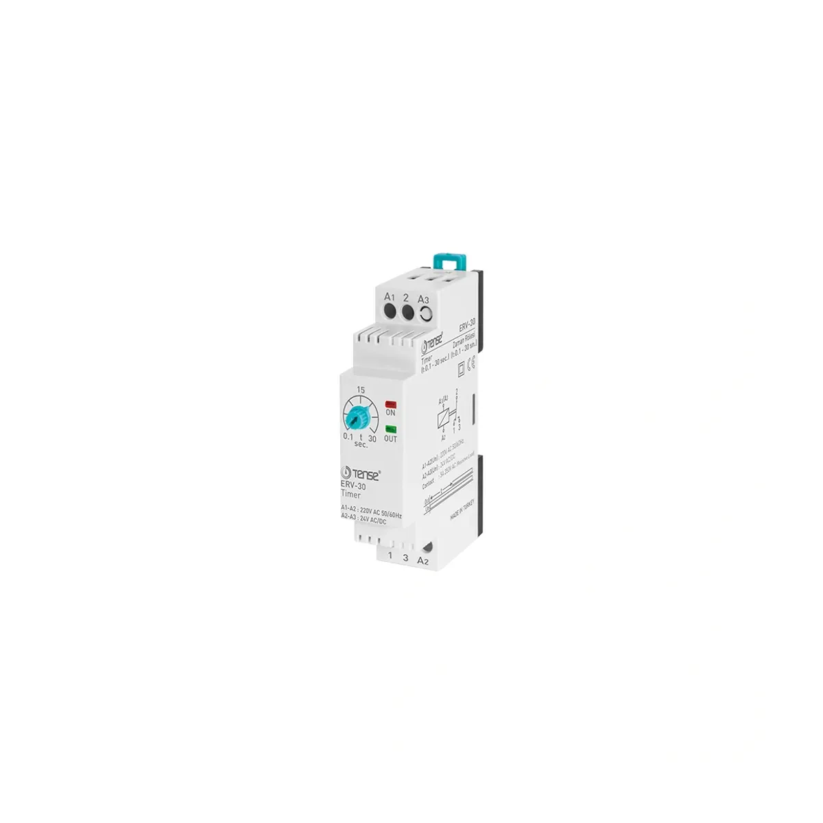 Tense ERV-30 Timer Relay 0.1-30 s