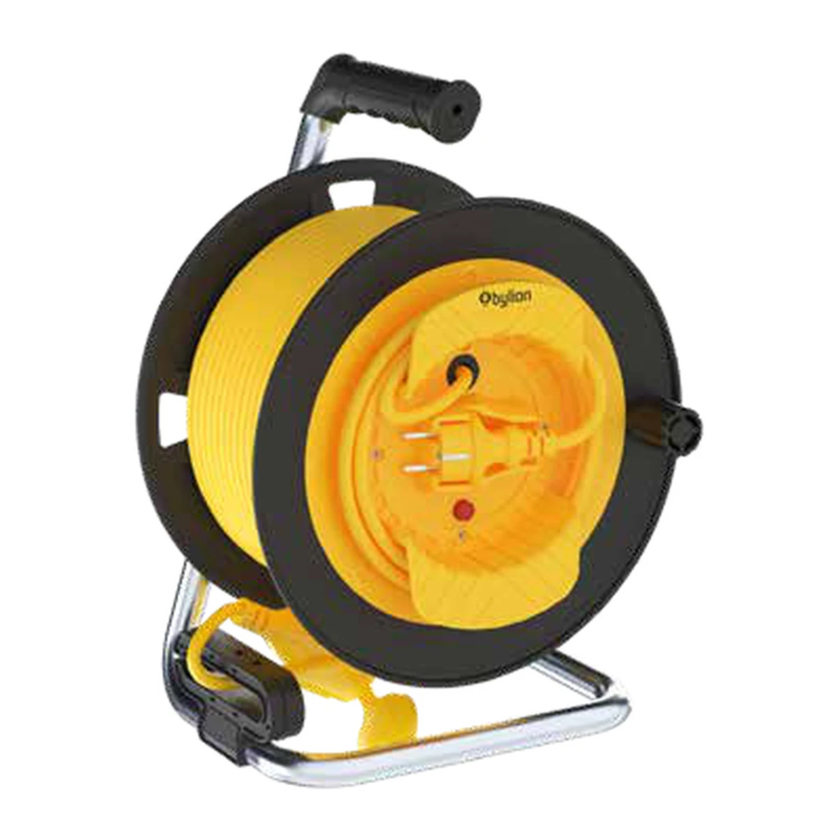 Bylion 106-404-3220 PMC-22315-F Cable Reel 20+2 m 3G1.5 Type F (Schuko) IP44 Yellow