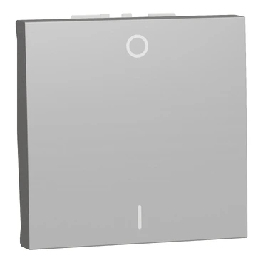 Schneider Electric NU326230 Yeni Unica, 2-Kutup Anahtar 16A 2 modül, Alüminyum