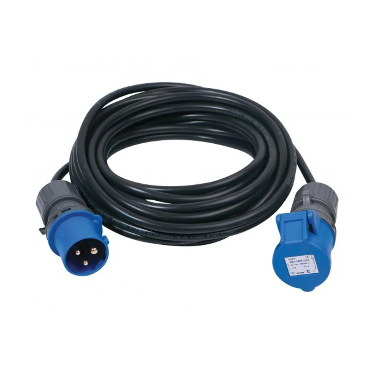 Bemis BKT-0506-2210 3x2.5 ttr 10mt Portable extension cable Ceenorm 3/16A plug and extension socket 2P+E IP44