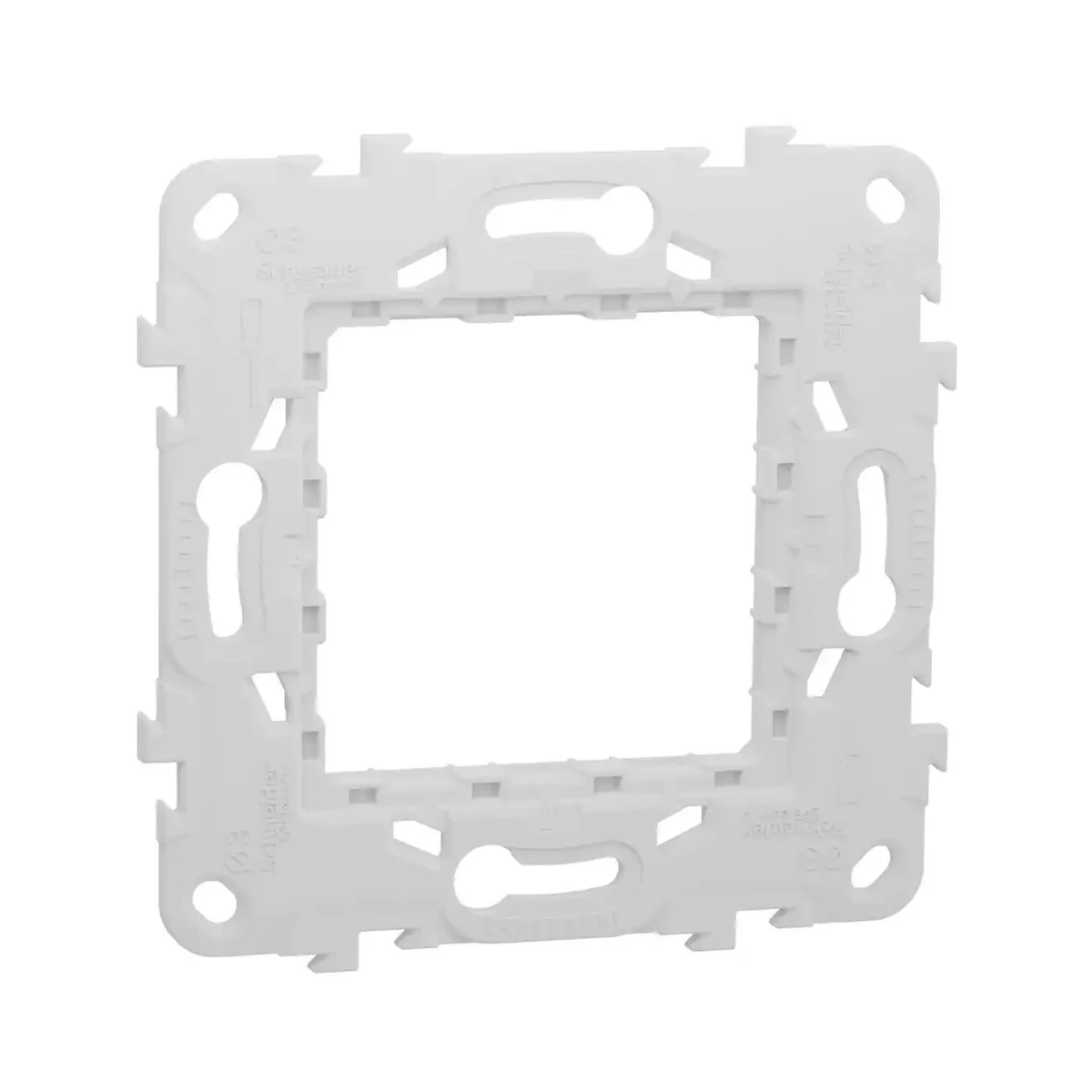 Schneider Electric NU7002P Yeni Unica, Plastic Mounting Plate Single