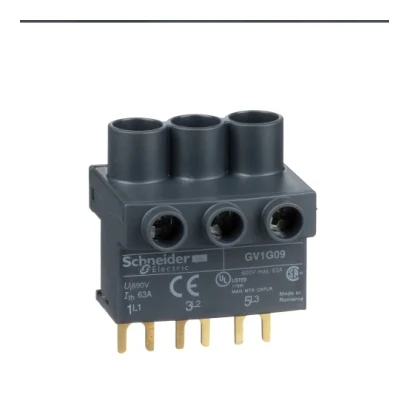 Schneider Electric GV1G09 TeSys GV2 Terminal Block 3P