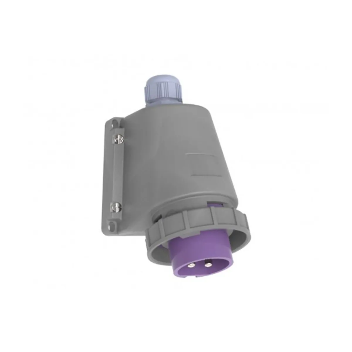 Bemis BC1-3102-7236 CEE 90° Eğik Duvar Fişi 32 A 2P IP67