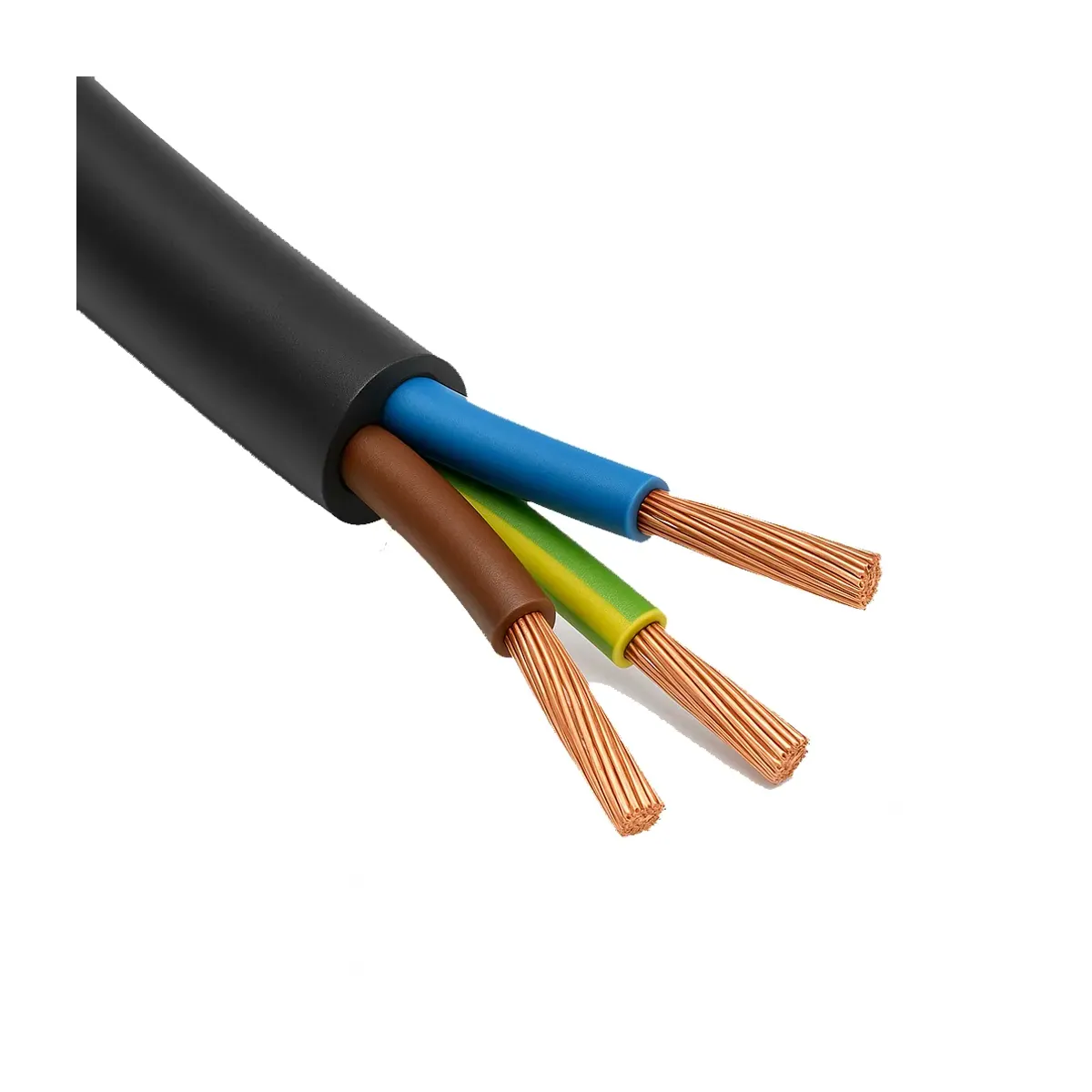 Öznur TTR 3x1 mm2 H05VV-F Black Cable