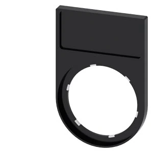 Siemens 3SU1900-0AG10-0AA0 Buton ve Sinyal Aksesuarı Etiket tutucu 12.5-17.5 mm tek tarafı yuvarlak