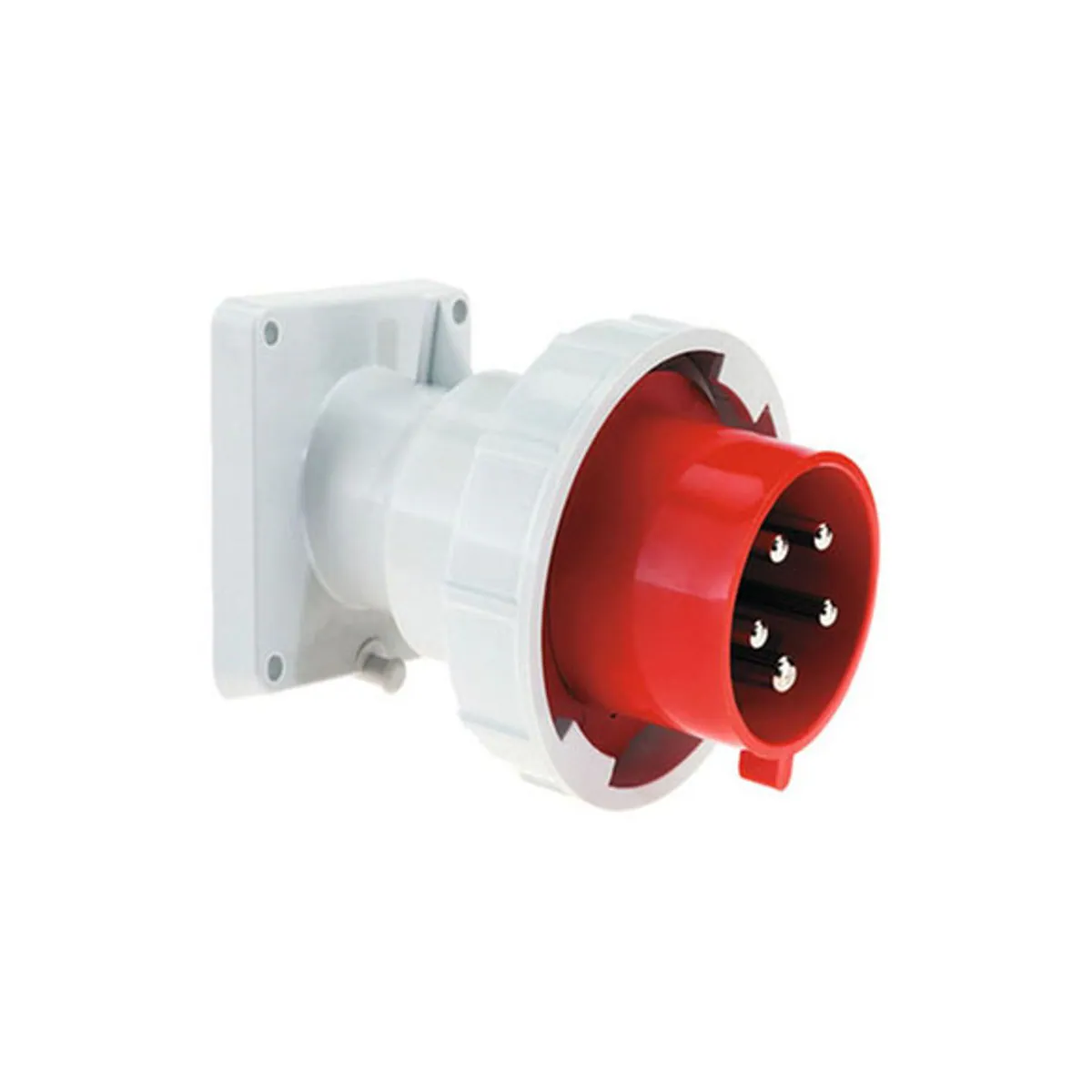 Bals T27285V 5x32A Industrial Plug Angled IP67 Screw Type