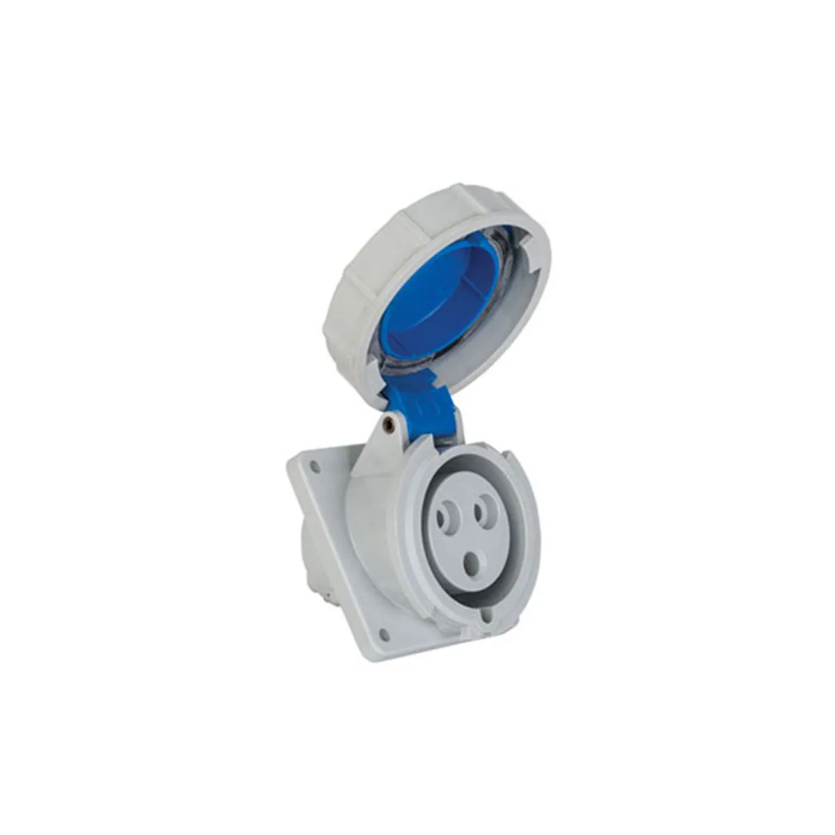 Bals T120140V 3x32A Machine Socket Angled IP67 Screw Type