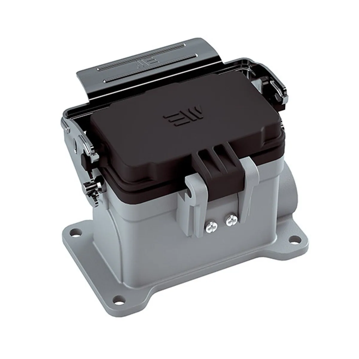 Mete Enerji 29406S 10x16A Multi-Pole Wall-Mounted Housing Hinged Cover Metal Latch