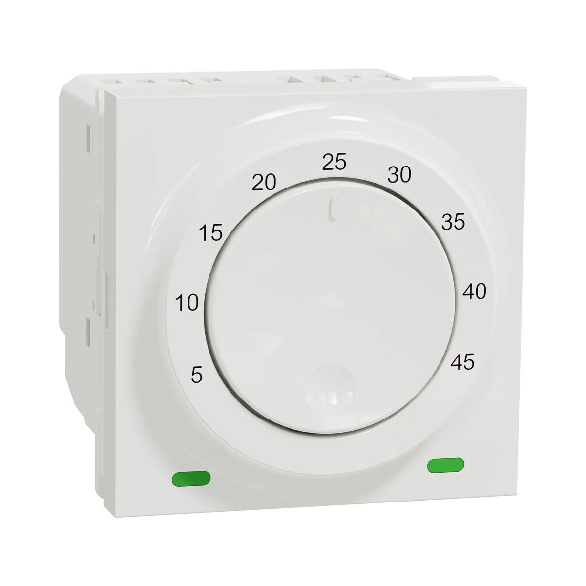 Schneider Electric NU350354 Yeni Unica, Floor Thermostat 10A 2 module, Anthracite