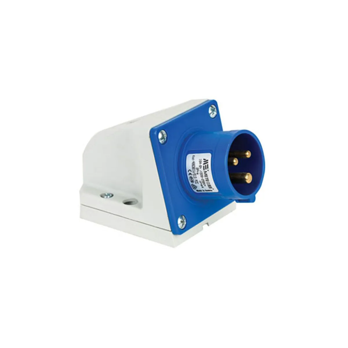 PCE 406301V 3x16A Duvar Fiş Eğik Gövdeli IP44 Vidalı