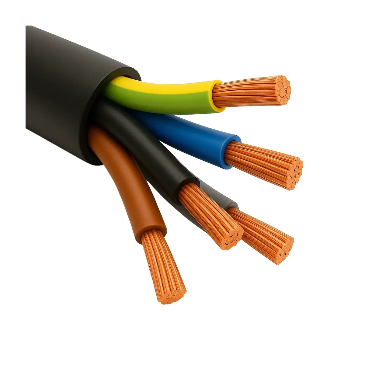 Öznur NYY 5x4 mm2 YVV Yeraltı Enerji Kablosu