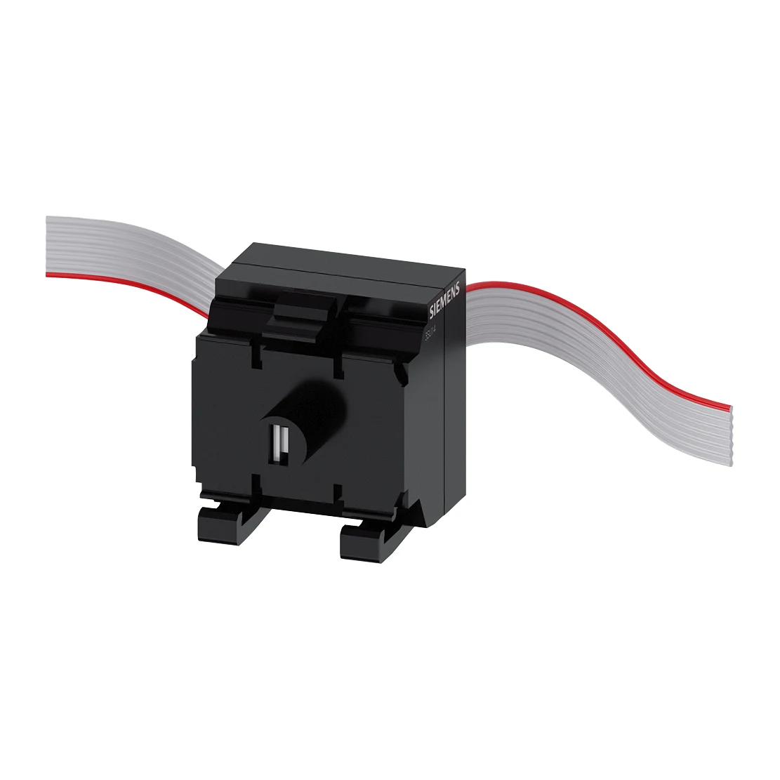Siemens 3SU1401-1ME20-1DA1 Control Push Button Red Terminal Module with LED