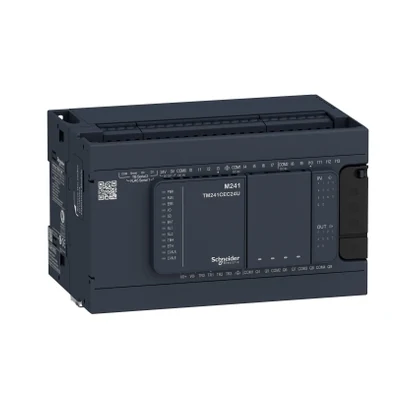 Schneider Electric TM241C24R M241 PLC, 14 DI, 10 DO Relay